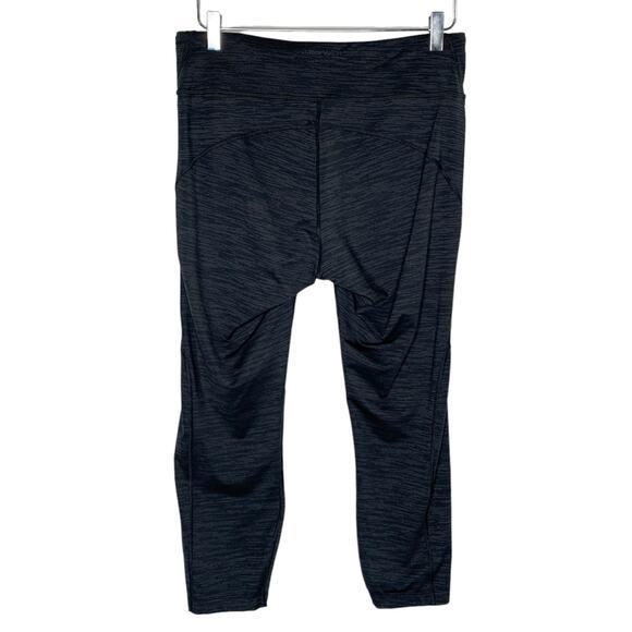 Outdoor Voices XL Womens Running Leggings Space Dye Gray Kneecap - Picture 2 of 8